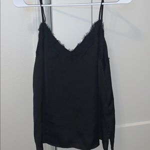 Black tank top